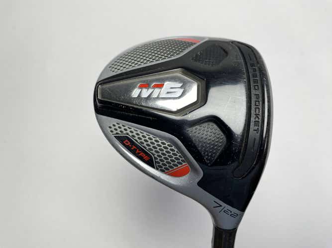 Taylormade M6 D-Type 7 Fairway Wood 22* Project X EvenFlow Max Carry 4.5 50g RH
