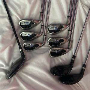 Used Callaway Left Hand Regular Flex 9 Pieces Strata Iron Set