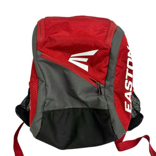 Used Easton Backpack Red Baseball And Softball Equipment Bags