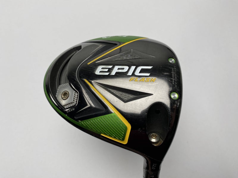 Callaway EPIC Flash Driver 12* UST Mamiya Helium 4F2 Senior Graphite Mens RH