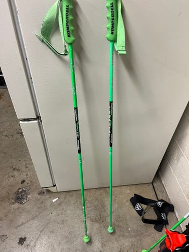 Used 48in (120cm) and 50in (125) Komperdell Racing NATIONAL TEAM Ski Poles