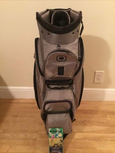 OGIO Cart Golf Bag with 15-way Dividers & Rain Cover