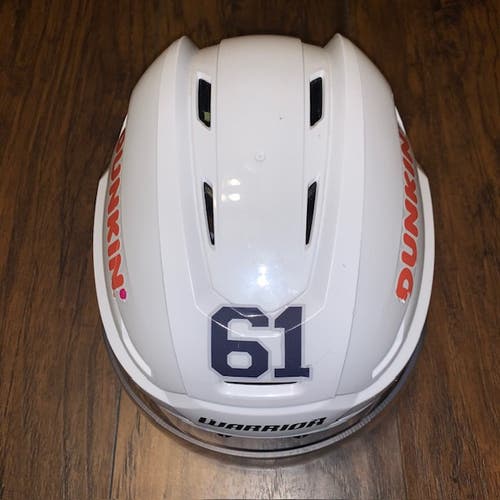 Worcester Railers #61 2019-20 ECHL Pro Stock Warrior Alpha One Pro Helmet Visor