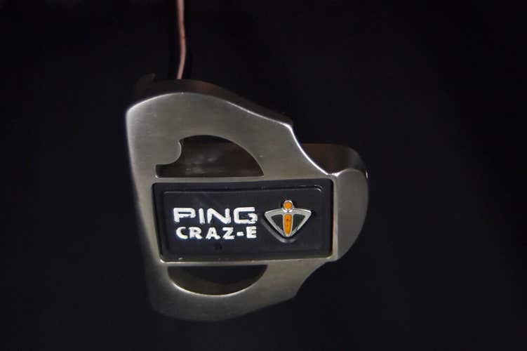 PING CRAZ-E PUTTER LENGTH:34.5 IN RIGHT HANDED NEW GRIP