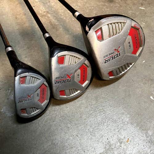 Tour Xpress Forged Driver 3 Wood and 5 Hybrid Combo set