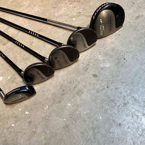 Adams Golf Driver 3/4/9 woods, and hybrid combo set
