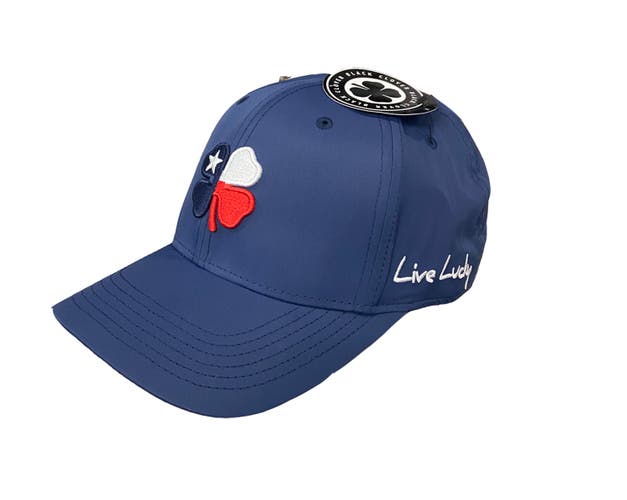 NEW Black Clover Live Lucky Texas Classic Navy Adjustable Golf Snapback Hat
