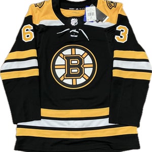 NWT Boston Bruins Brad Marchand Adidas NHL Hockey Jersey Size 42