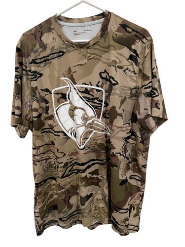 Hopkins Lacrosse Team Issued Camo XL Men's Under Armour Shirt
