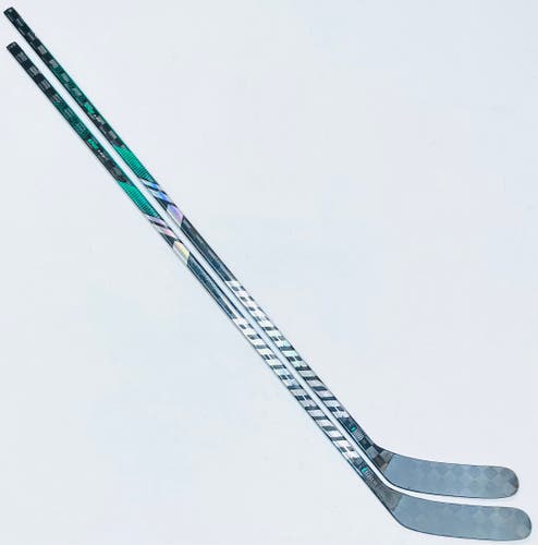 New 2 Pack Custom Green Warrior Alpha LX 2 Pro Hockey Stick-LH-Custom Toe Curve-85 Flex