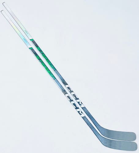New 2 Pack Custom Green CCM Jetspeed FT6 Pro Hockey stick-LH-85 Flex-P88M-Grip