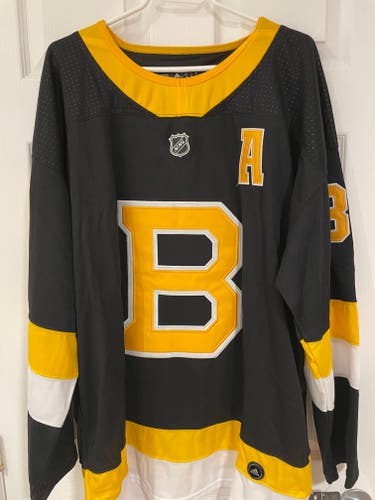 Boston Bruins Adidas Jersey (Patrice Bergeron) New Black Size XXL (56)