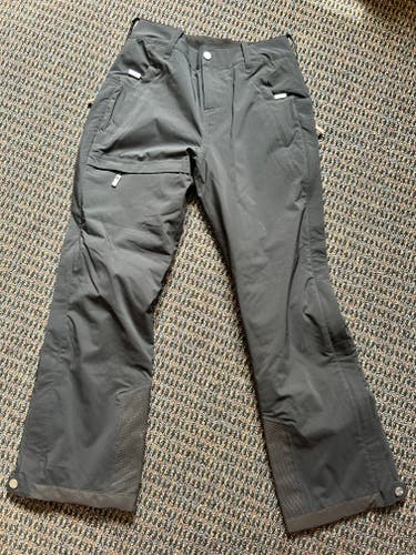 Black Basically new but Used Women's Adult Small SYNC Ski Pants zip off