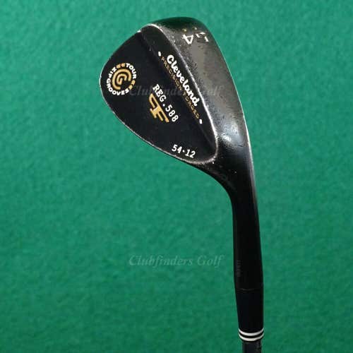 Cleveland 588 Precision Forged Black Pearl 54-12 54° SW Sand Wedge TC Steel