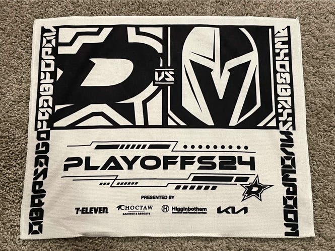 Dallas Stars 2024 NHL Playoffs Rally Towel Round 1 Game 5