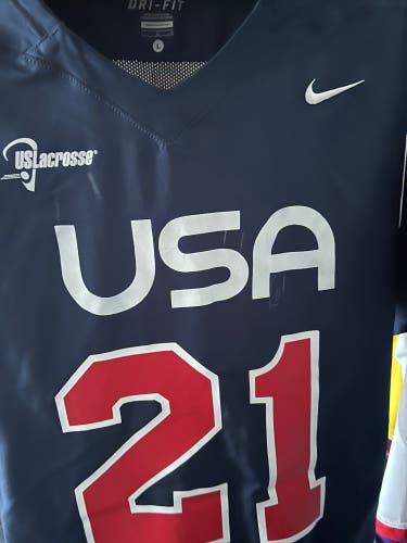 PLL MLL USA game worn jersey