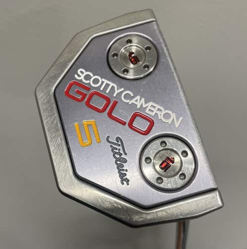 Scotty Cameron Golo 5 Putter 35” Right Handed