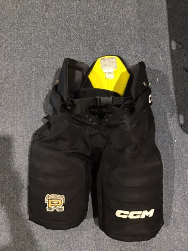 Portland Winterhawks Used Senior Size Medium +1 CCM Pro Stock HPTK Hockey Pants