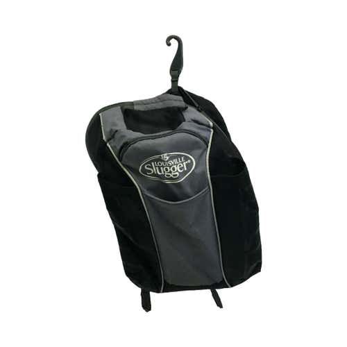 Used Louisville Slugger Grey Blk Backpack Baseball And Softball Equipment Bags