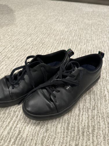 PAUL SMITH Black Leather Sneaker: Men’s 9 (Fits like a 10.5)