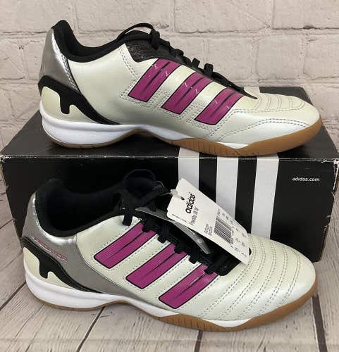 Adidas G46273 Predator IN Women's Soccer Shoes White Intense Pink US Size 5