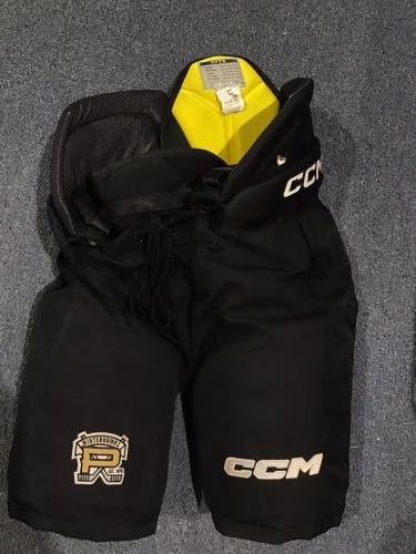 Portland Winterhawks Used Senior Size Medium +1 CCM Pro Stock HPTK Hockey Pants
