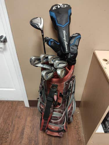 Tommy Armour Evo 2 Golf 11 Club Set RH Complete w Ogio Cart Bag
