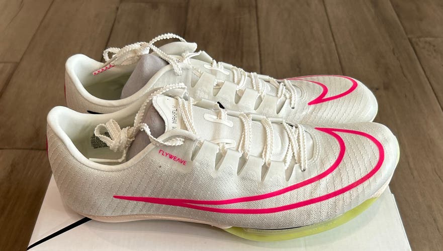 Size 8.5 Nike Air Zoom Maxfly Pink Track Spikes Shoes DH5359-100