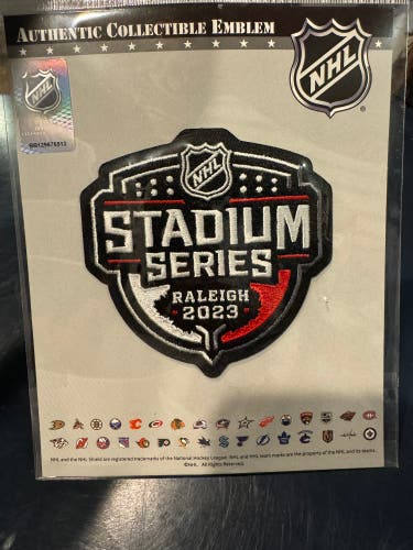 2023 NHL Stadium Series Patch