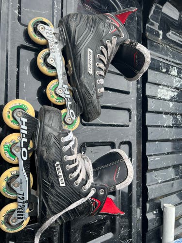 Used Junior Bauer Size 5 Vapor Hockey Skates