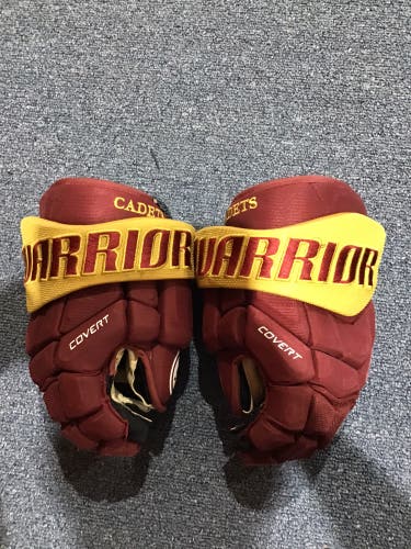 Game Used Cadet’s Warrior Covert Pro Size 13”