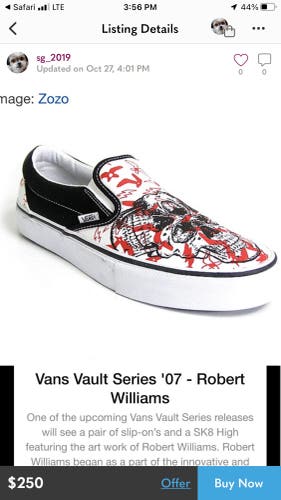 New Men's Vans Shoes