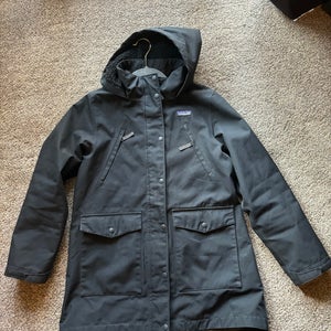 Black Used Girls XL Patagonia Jacket