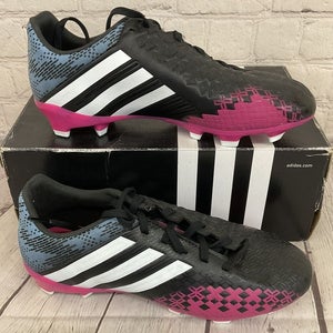 Adidas Q33541 Absolado LZ TRX FG Womens Soccer Cleats Black White Pink US Size 6