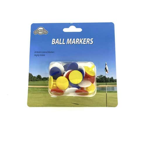 New On Course Ball Markers 24ct