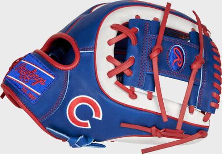 New Rawlings Heart Of The Hide Chicago Cubs Pro204w-6chc Fielders Glove Right Hand Throw 11.5"