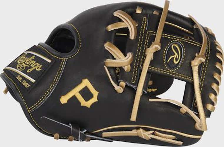 New Rawlings Heart Of The Hide Pittsburgh Pirates Pro204-2bucs Fielders Glove Right Hand Throw 11.5"