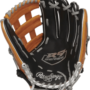 New Rawlings R9 Fielders Glove RHT 12" 11506-RAWR9120U6BTR