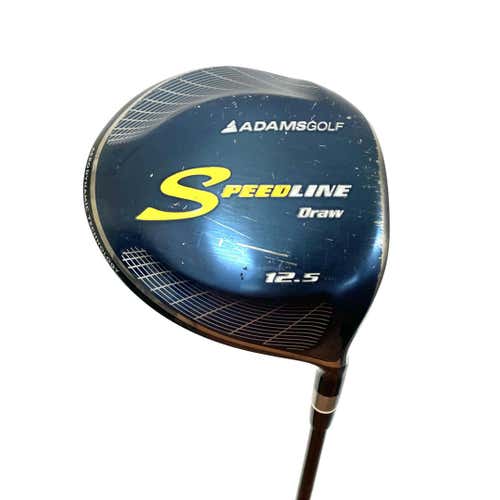 Used Adams Golf Speedline Draw Men's Right 12.5 Degree Driver Regular Flex Graphite Shaft