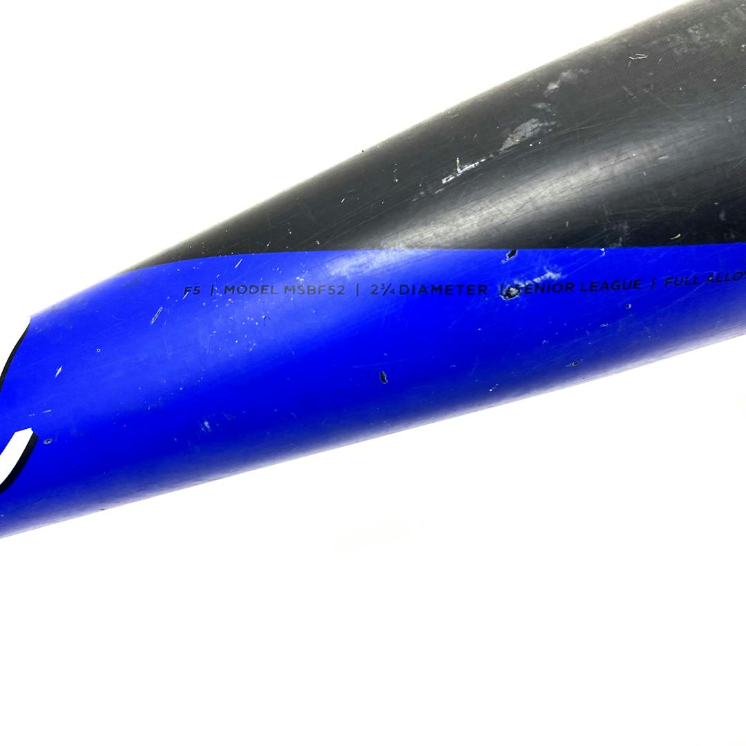 Batte De Baseball Marucci F5 Modèle MSBF52 28/18 2 3/4" - USSSA Jeunesse Noir Et Bleu