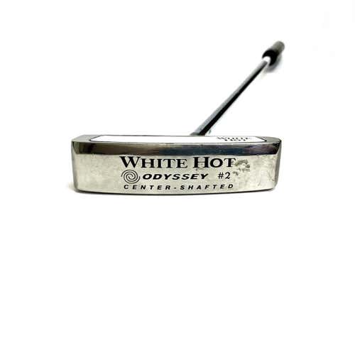 Used Odyssey White Hot 2 Center Shafted Men's Right Blade Putter