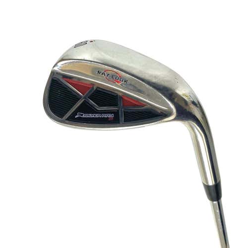 Used Ray Cook Silver Ray 2 Men's Right 60 Degree Wedge Stiff Flex Steel Shaft