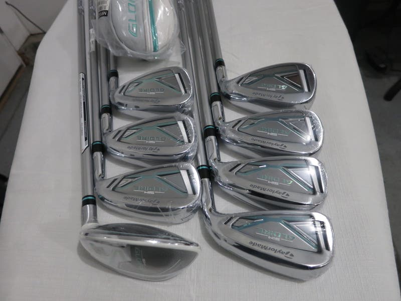 TaylorMade Sim Gloire Iron Set - 5H, 6-PW, AW, SW - Ladies