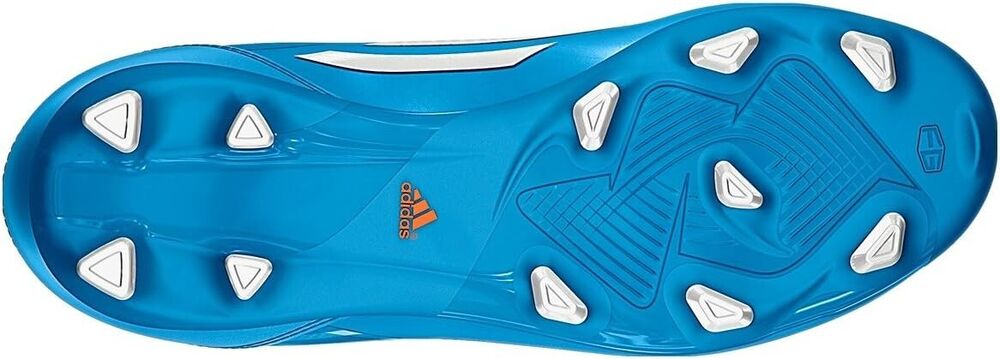 Adidas D67202 F10 TRX FG J Youth Soccer Cleats Solar Blue Orange US Size 5.5