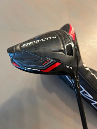 Used TaylorMade Right Handed Regular Flex 10.5 Loft Stealth HD Driver