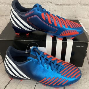 Adidas P Absolion LZ TRX F Youth Soccer Cleats Blue White Infrared Red US 3.5