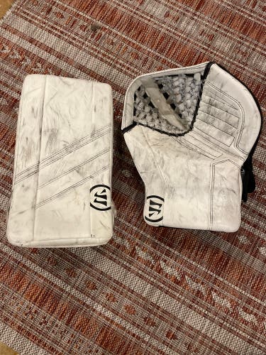 Bundle For Adwatson90: Goalie Glove And Blocker, Chest Protector, And Duffel Bag