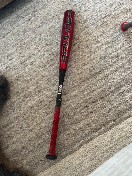 Used 2020 Rawlings USABat Certified Composite 19 oz 29" Quatro Pro Bat