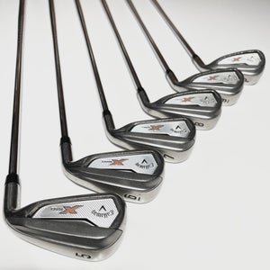 Callaway X Series N415 5-9, PW Iron Set Right Handed Uniflex Steel Shafts