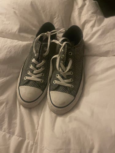 Gray Used Men's Converse Shoes